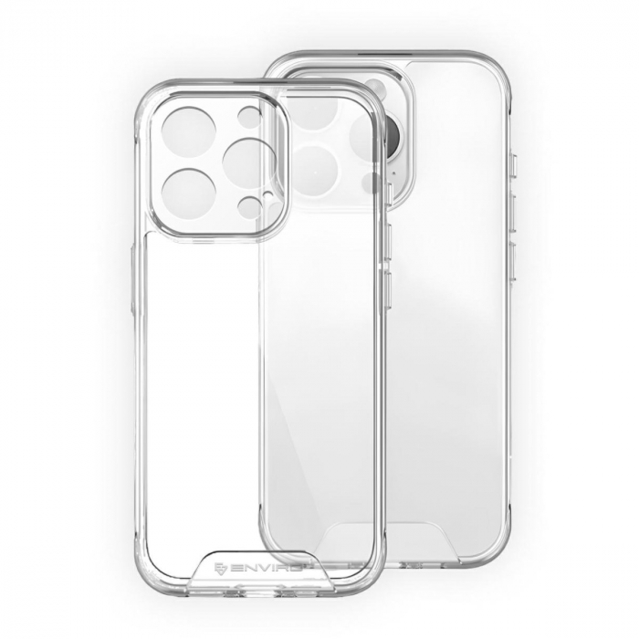 Husa spate de protectie pentru iPhone 15, Enviro Essential Premium Case, transparenta [2]