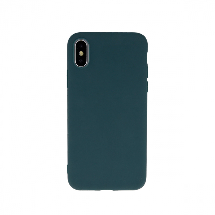Husa spate slim verde mat pentru protectie Samsung Galaxy A06, din TPU rezistent [5]