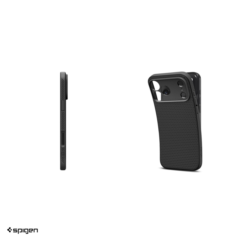 Husa Spigen Liquid Air pentru iPhone 17 Pro Max, Carcasa, Negru [5]
