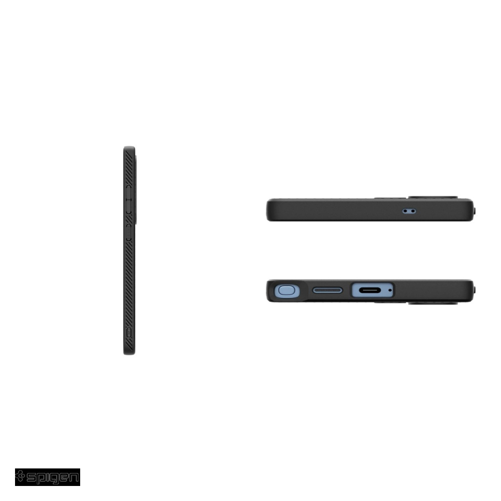 Husa Spigen Liquid Air pentru Samsung Galaxy S25 Ultra, Carcasa, Negru [5]