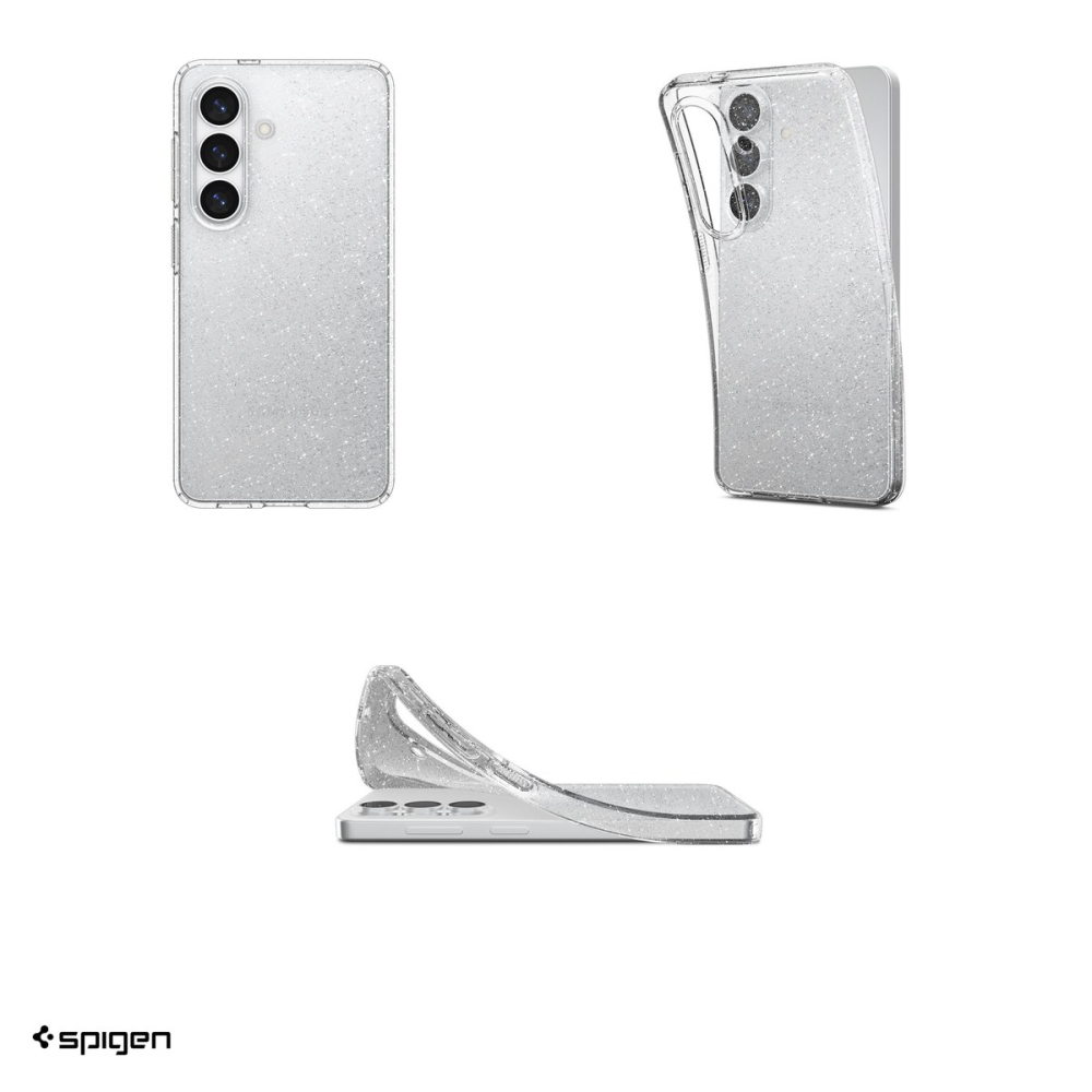Husa Spigen Liquid Crystal Glitter Crystal pentru Samsung Galaxy S26, Carcasa, Transparent [4]