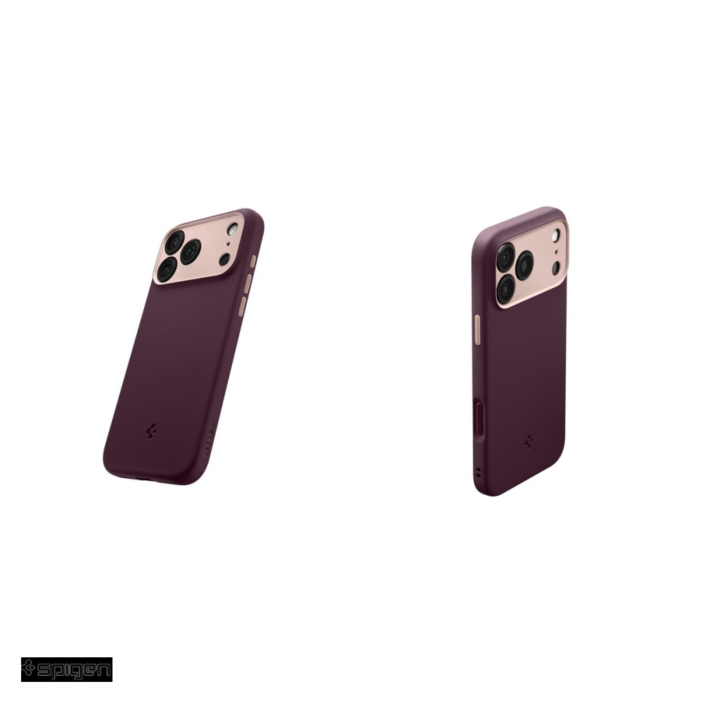Husa Spigen Nano Pop Mag pentru iPhone 17 Pro, Carcasa magnetica, Visiniu [5]