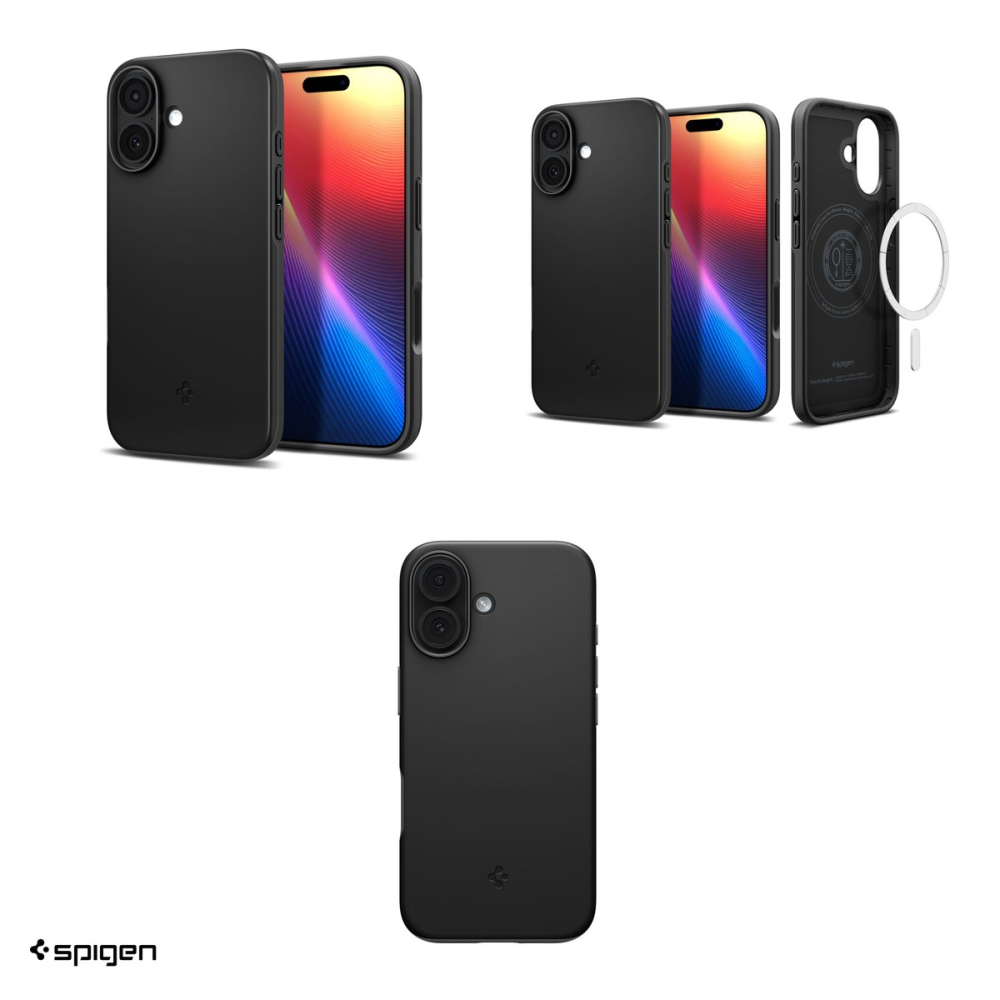 Husa Spigen Thin Fit Mag pentru iPhone 17, Carcasa magnetica, Negru [4]