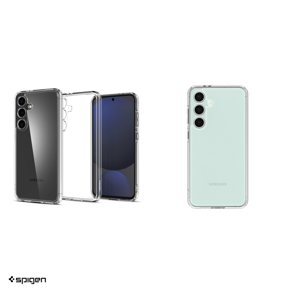 Husa Spigen Ultra Hybrid crystal pentru Samsung Galaxy S24 FE, Carcasa, Transparent [5]