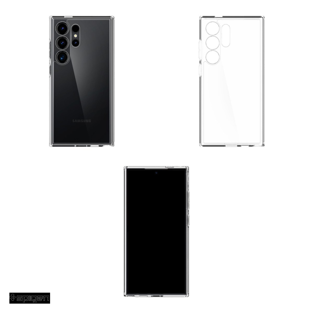 Husa Spigen Ultra Hybrid crystal pentru Samsung Galaxy S24 Ultra, Carcasa, Transparent [4]