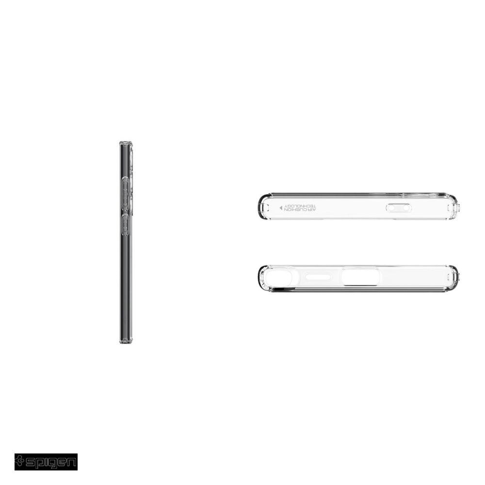 Husa Spigen Ultra Hybrid crystal pentru Samsung Galaxy S24 Ultra, Carcasa, Transparent [5]