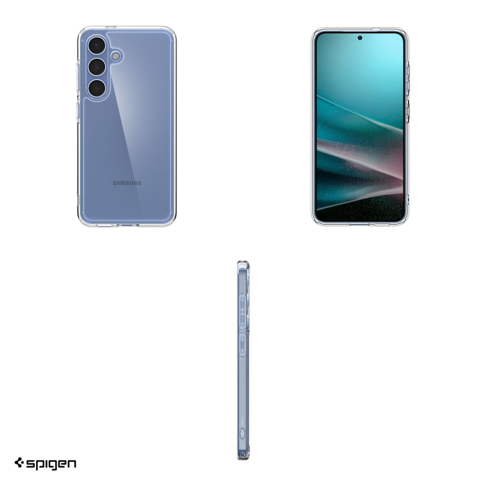 Husa Spigen Ultra Hybrid Crystal pentru Samsung Galaxy S25, Carcasa, Transparent [4]