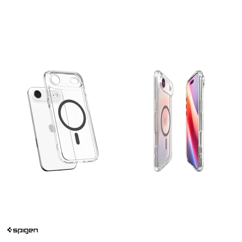 Husa Spigen Ultra Hybrid Mag pentru iPhone 17 Air, Carcasa magnetica, Transparent [5]