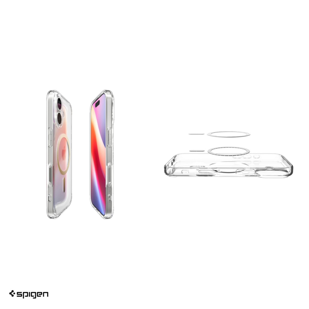 Husa Spigen Ultra Hybrid Mag pentru iPhone 17, Carcasa magnetica, Auriu [5]