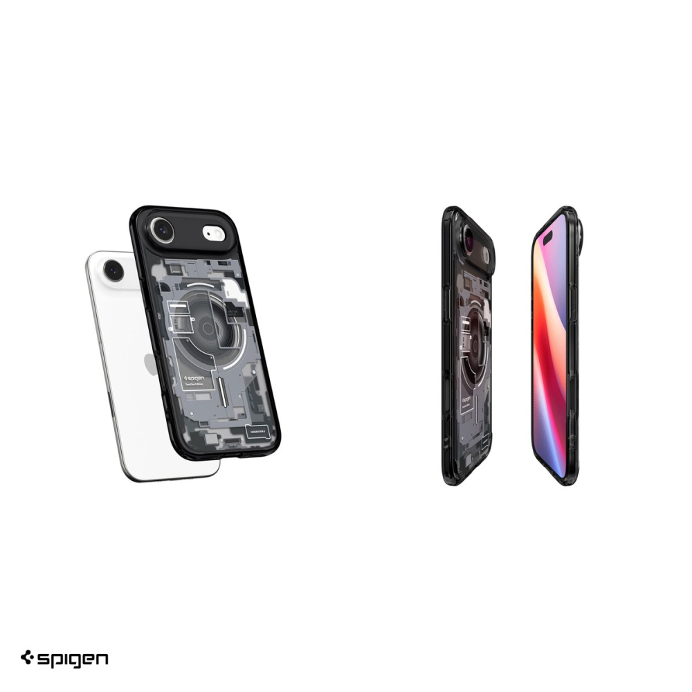 Husa Spigen Ultra Hybrid Mag Zero One pentru iPhone 17 Air, Carcasa magnetica, Negru [5]