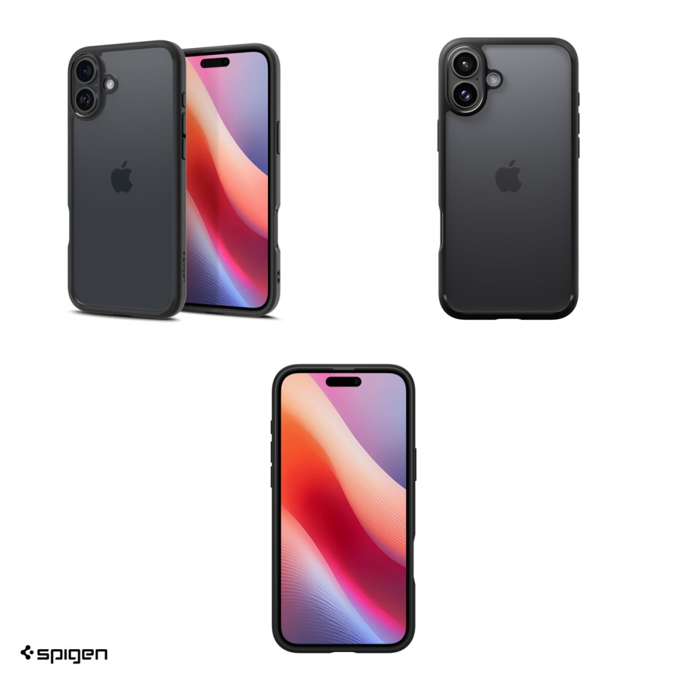 Husa Spigen Ultra Hybrid pentru iPhone 16, Carcasa, Negru [4]