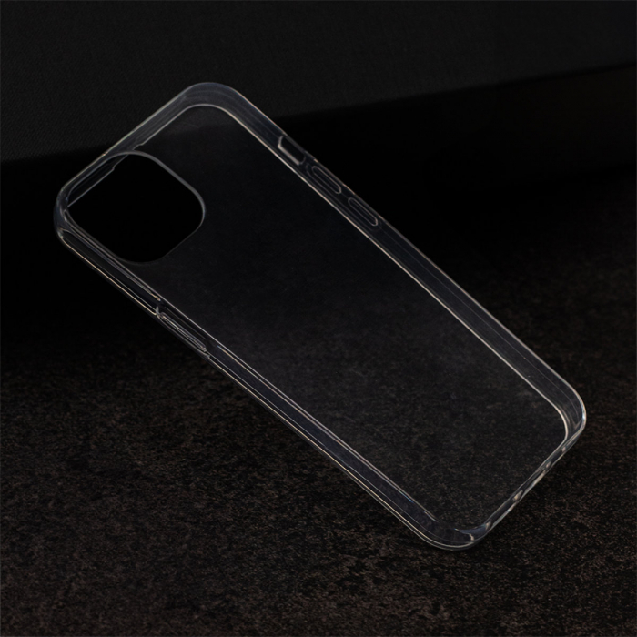 Husa subtire 1 mm, compatibila cu Huawei P Smart 2019 / Honor 10 Lite, din TPU flexibil, personalizabila, aspect slim, transparenta [5]
