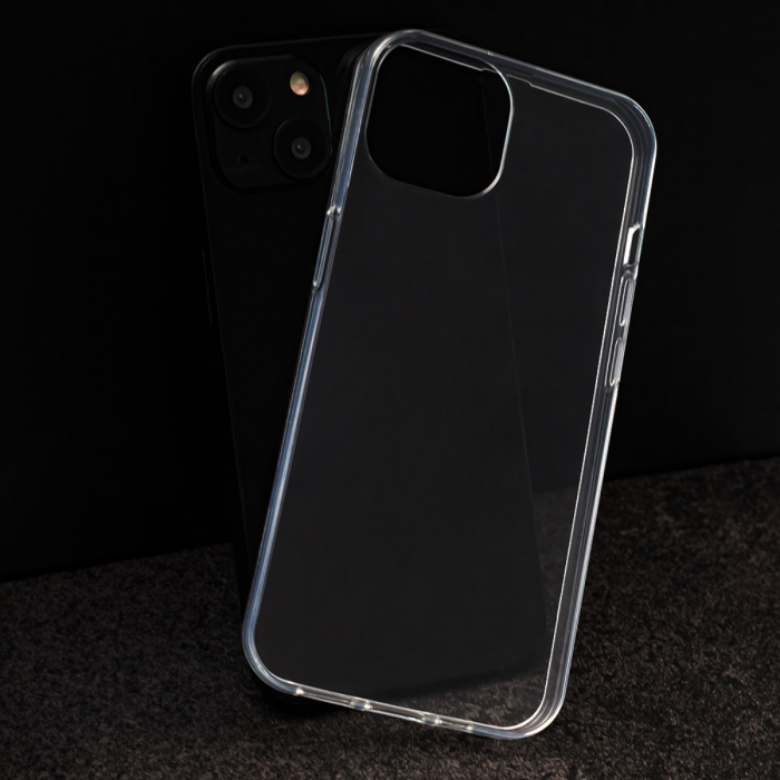 Husa subtire 1 mm, compatibila cu Samsung Galaxy Note 10 Plus, din TPU flexibil, personalizabila, aspect solid, transparenta [3]
