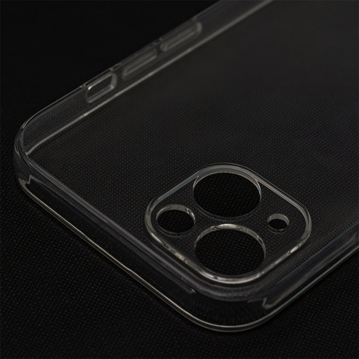 Husa subtire 2 mm, compatibila cu Xiaomi Redmi Note 10 5G / Poco M3 Pro / M3 Pro 5G, din TPU flexibil, personalizabila, aspect solid, transparenta [5]