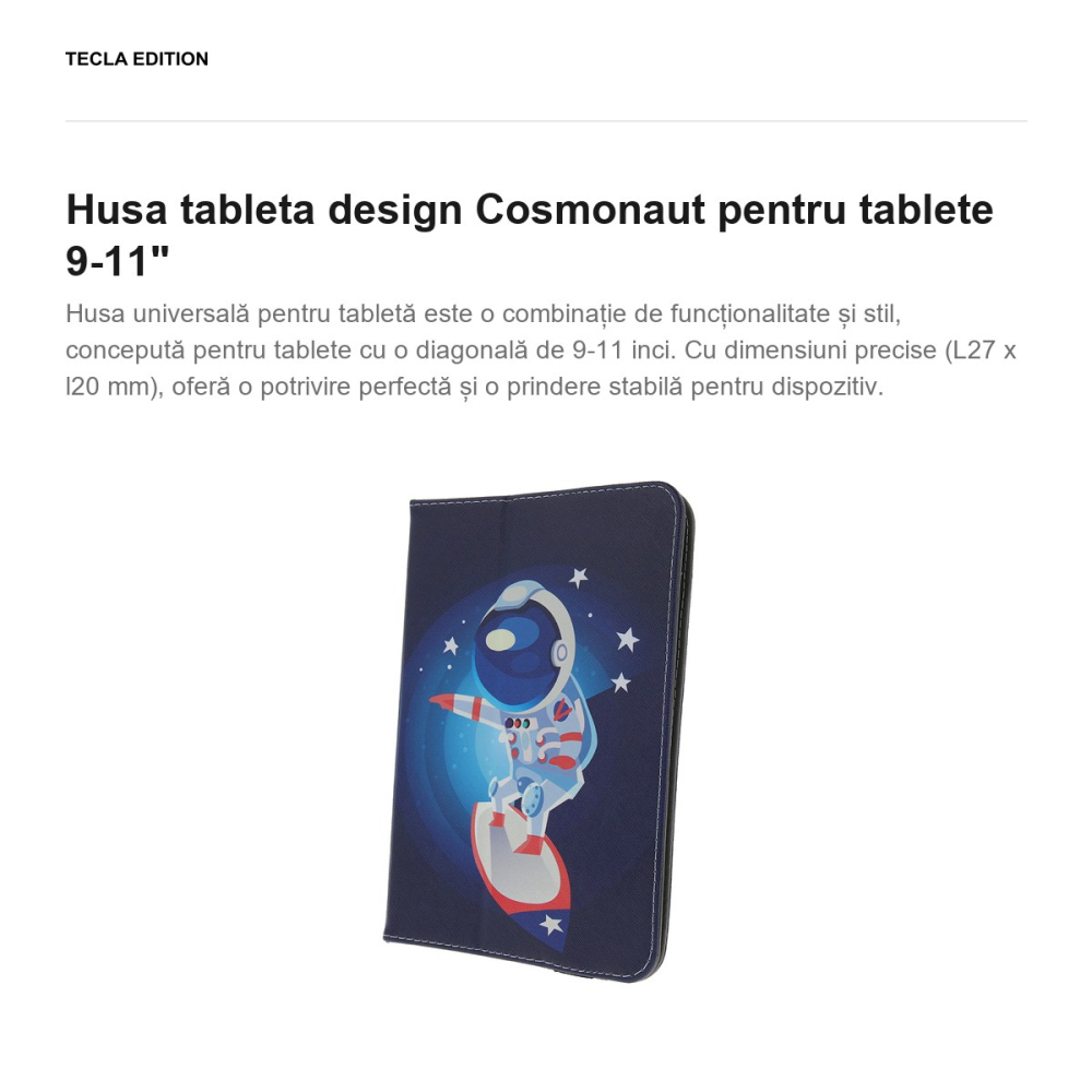 Husa tableta design Cosmonaut pentru tablete 9-11" [2]