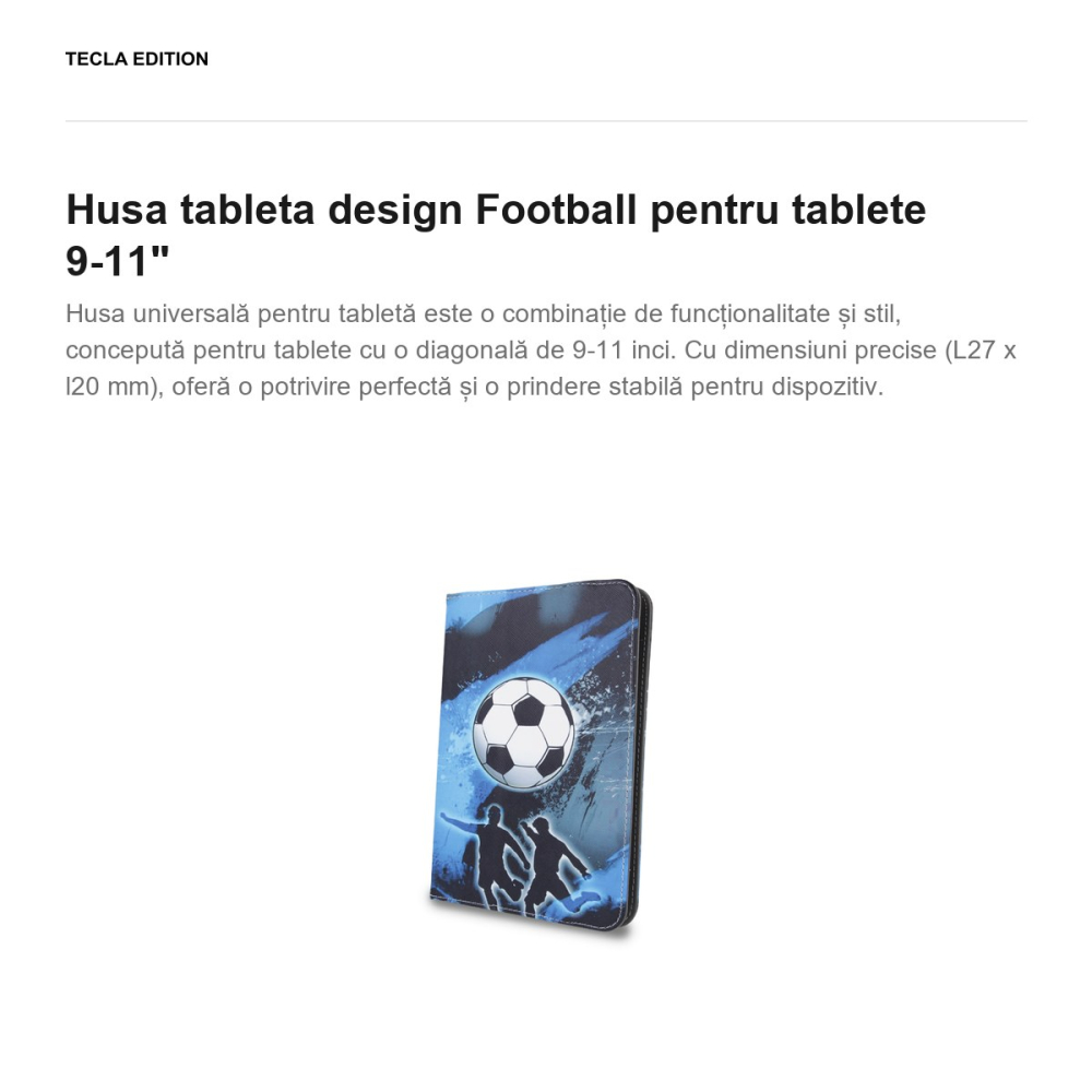 Husa tableta design Football pentru tablete 9-11" [2]