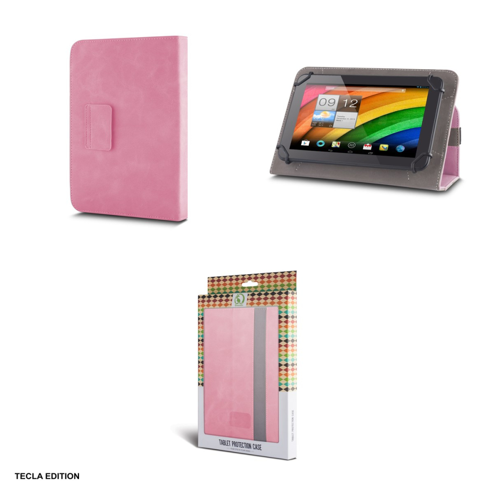 Husa tableta Fantasia pentru tablete 12-13", Roz [4]