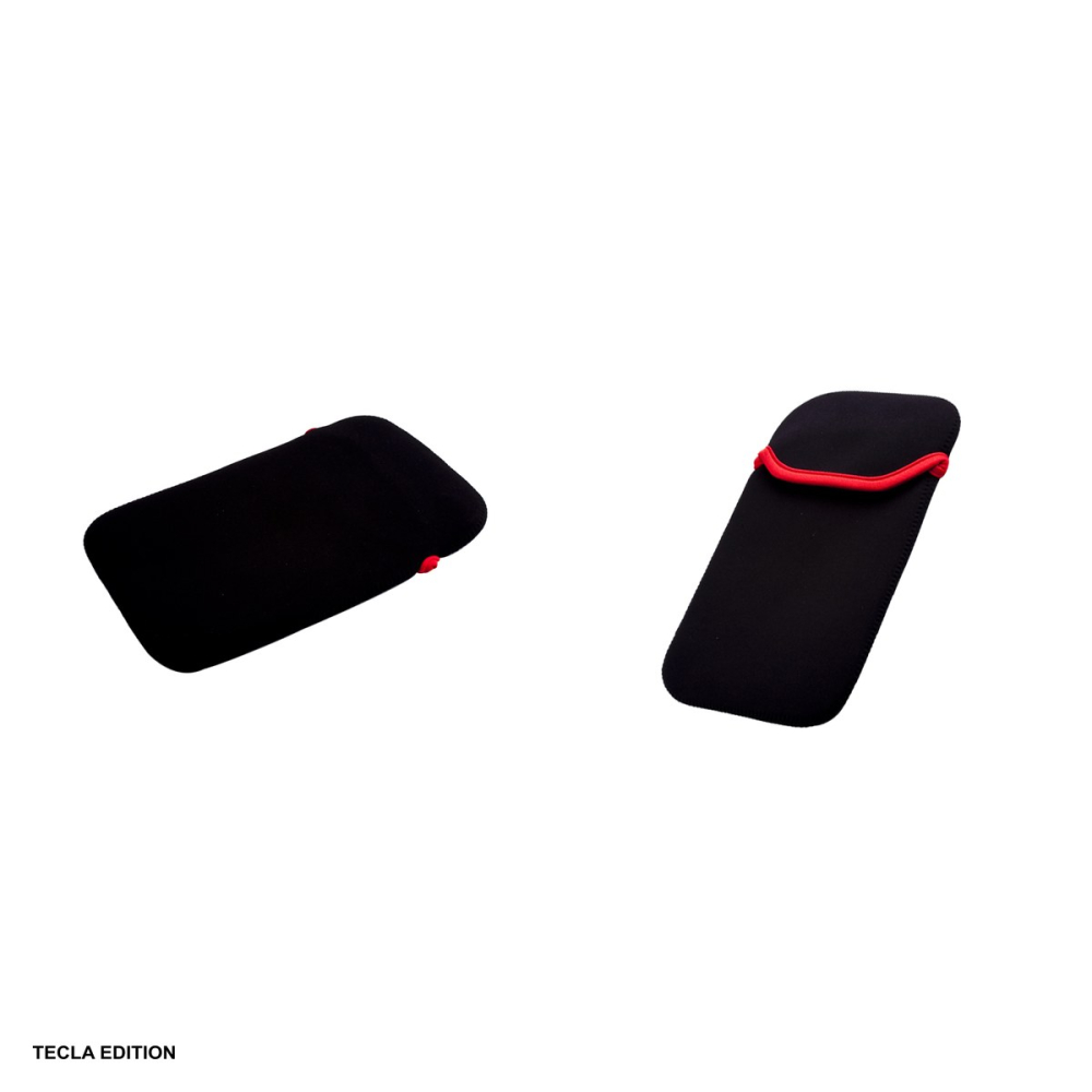 Husa tableta neopran pentru tablete 7", Negru-Rosu [4]