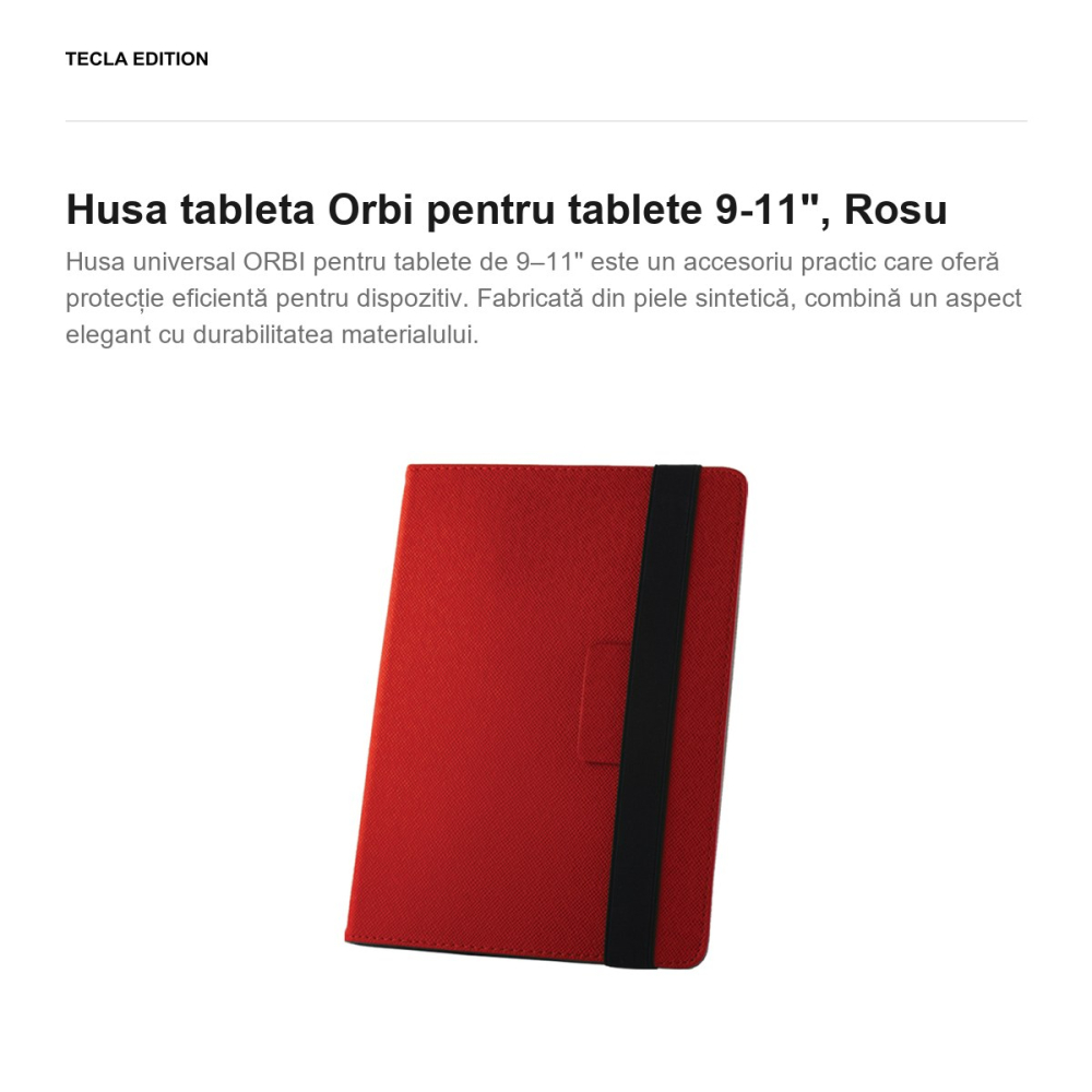 Husa tableta Orbi pentru tablete 9-11", Rosu [2]