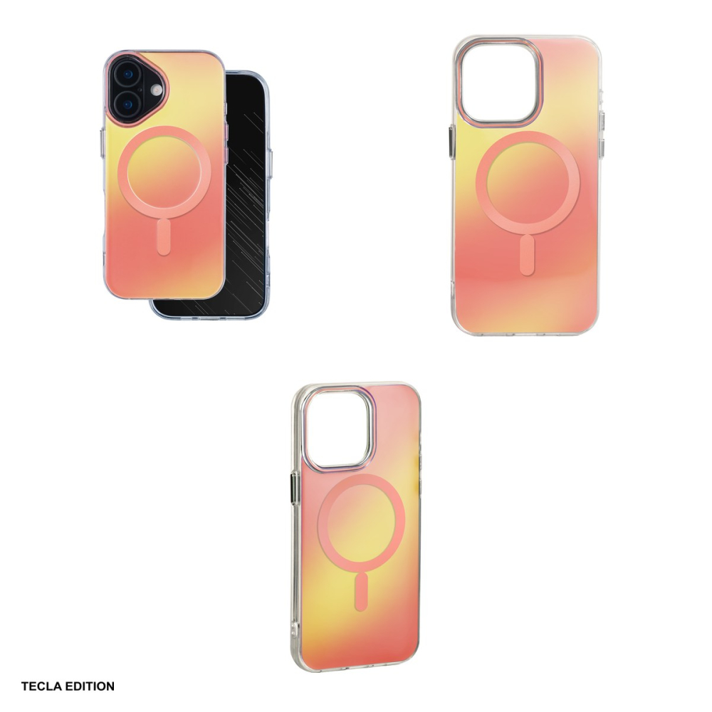 Husa Tecto Shield Aurora pentru Apple iPhone 17, Carcasa magnetica, Roz [4]