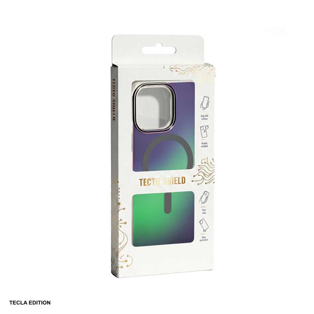 Husa Tecto Shield Aurora pentru Apple iPhone 17 Pro, iPhone 18 Pro, Carcasa magnetica, Gri [6]