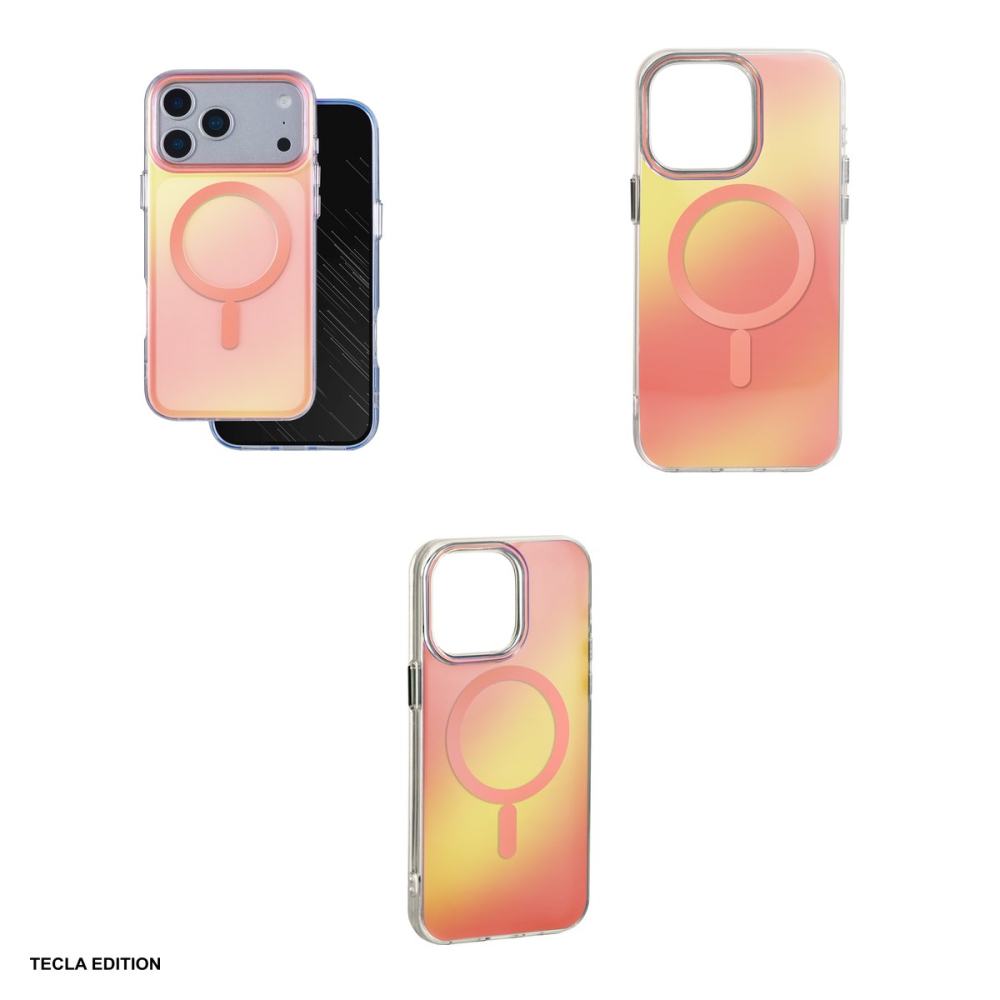 Husa Tecto Shield Aurora pentru Apple iPhone 17 Pro, iPhone 18 Pro, Carcasa magnetica, Roz [4]