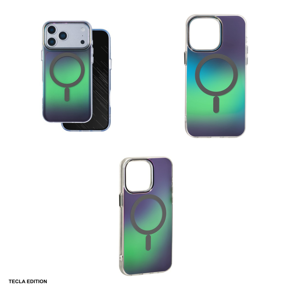 Husa Tecto Shield Aurora pentru Apple iPhone 17 Pro Max, iPhone 18 Pro Max, Carcasa magnetica, Gri [4]