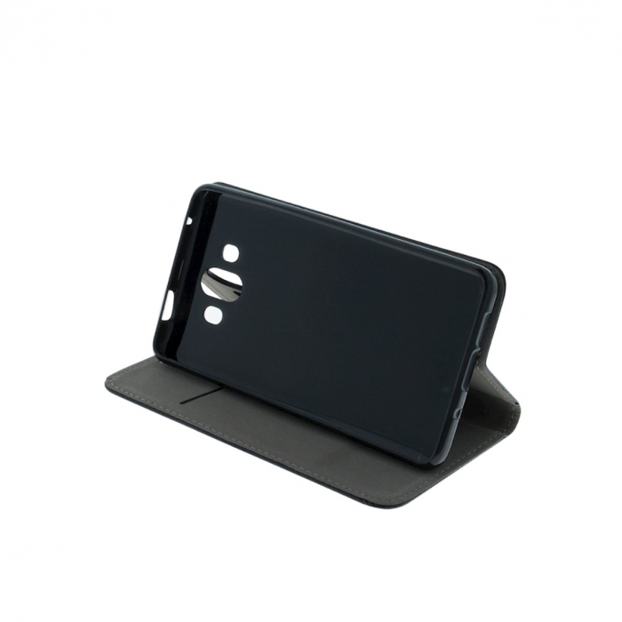 Husa tip carte, compatibila cu Oppo A98 5G, premium flip book cu inchidere magnetica si functie stand, buzunar card, neagra [3]