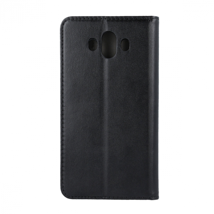 Husa tip carte, compatibila cu Xiaomi Redmi Note 13 Pro Plus 5G, premium flip book cu inchidere magnetica si functie stand, buzunar card, negru mat [2]