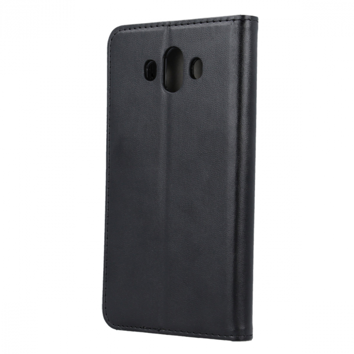 Husa tip carte, compatibila cu Xiaomi Redmi Note 13 Pro Plus 5G, premium flip book cu inchidere magnetica si functie stand, buzunar card, negru mat [3]