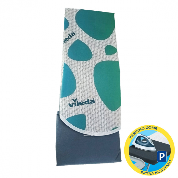 Husa universala Vileda Park & Go 09376, cu zona de parcare a fierului de calcat fierbinte, fixare Quick Fix [2]