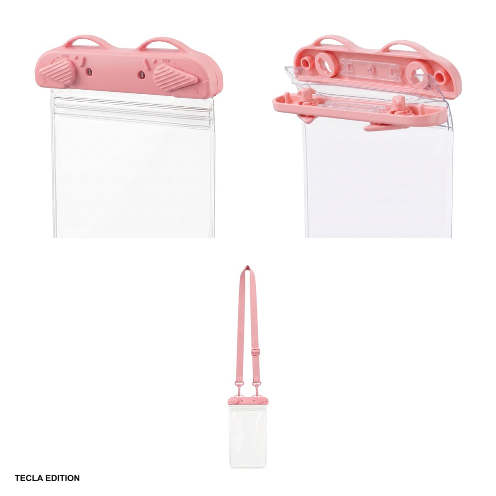 Husa universala Waterproof rainbow, Carcasa, Roz [4]