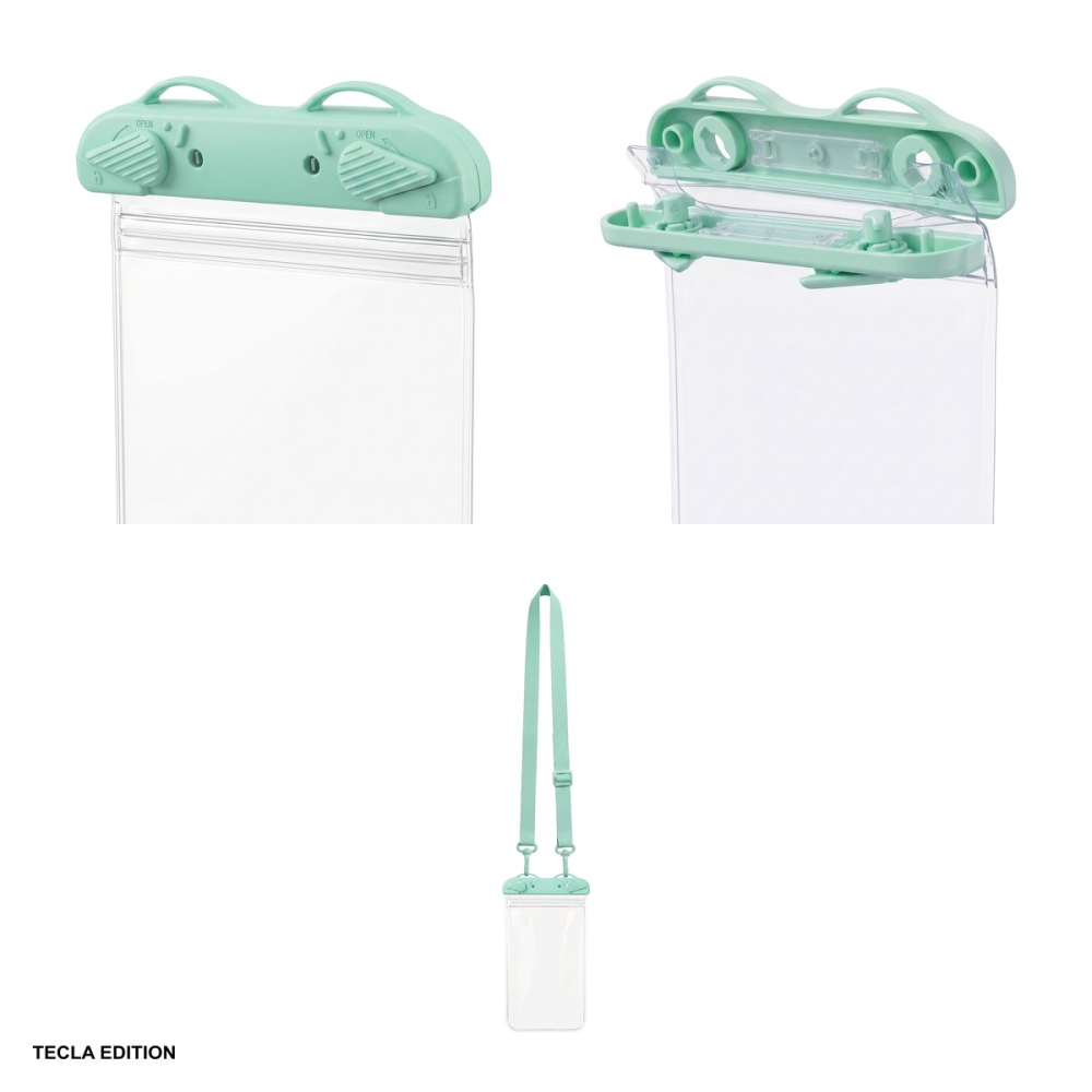 Husa universala Waterproof rainbow turquoise, Carcasa, Verde [4]