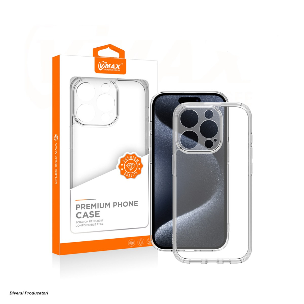 Husa Vmax Acrylic Anti-drop pentru iPhone 14 Pro, Carcasa, Transparent [4]