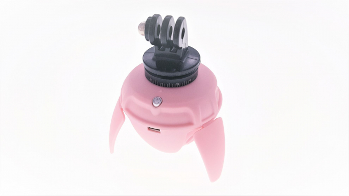 Suport Icanany rotativ 360 grade de birou cu telecomanda pentru telefon si camera GOPRO - RK03 [5]
