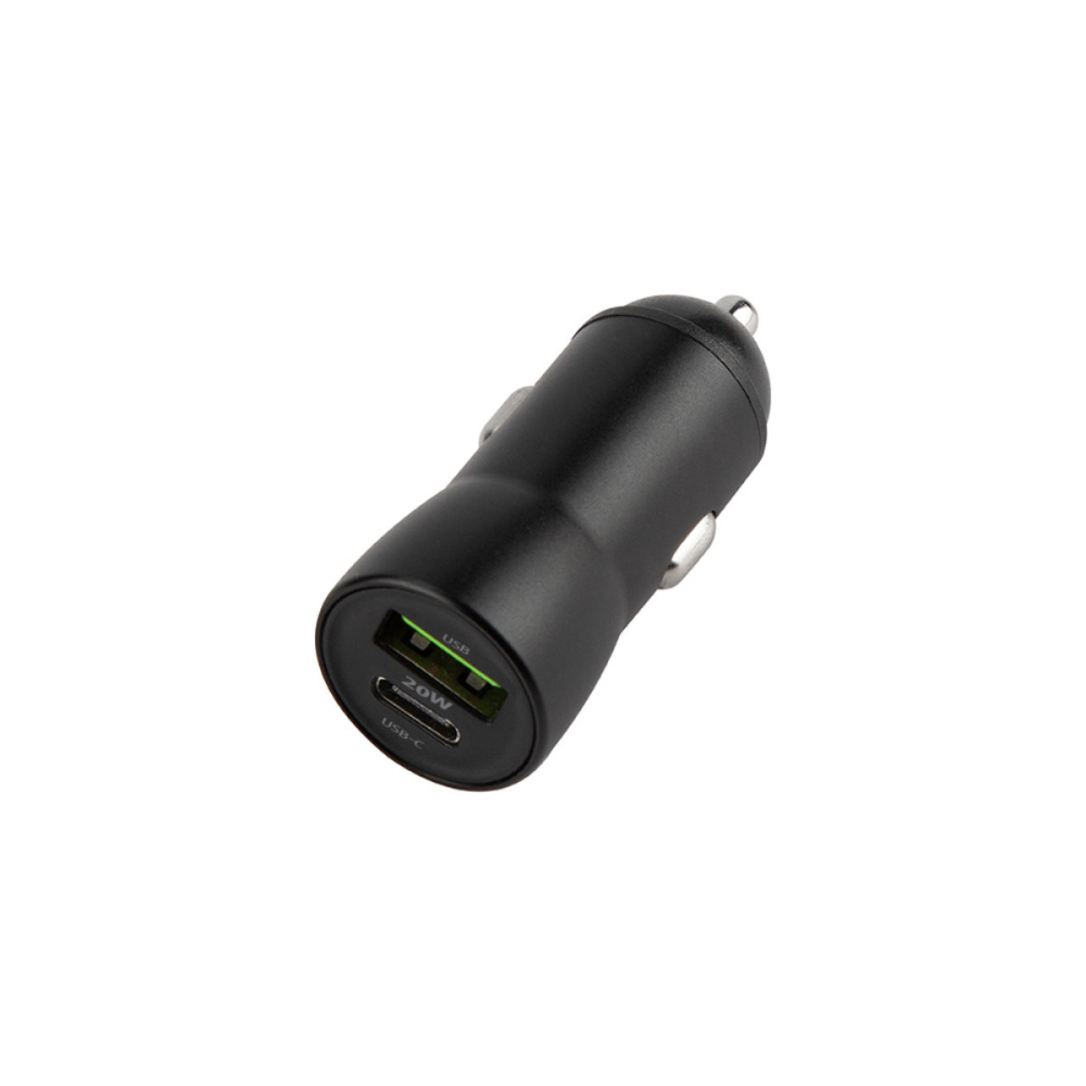 Incarcator Auto Rapid Maxlife MXCC-04 cu 2 Porturi USB-C si USB-A, 20W PD QC, pentru Calatorii si Utilizare Zilnica [2]