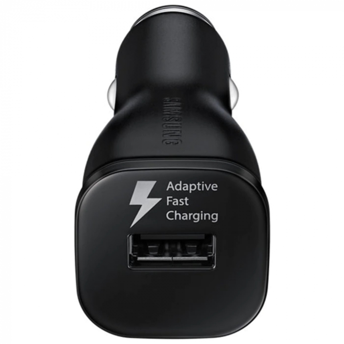 Incarcator auto USB, Samsung EP-LN915U, Adaptive Fast Charging, DC 11-30V, 5V 2A sau 9V 1.67A, negru [2]