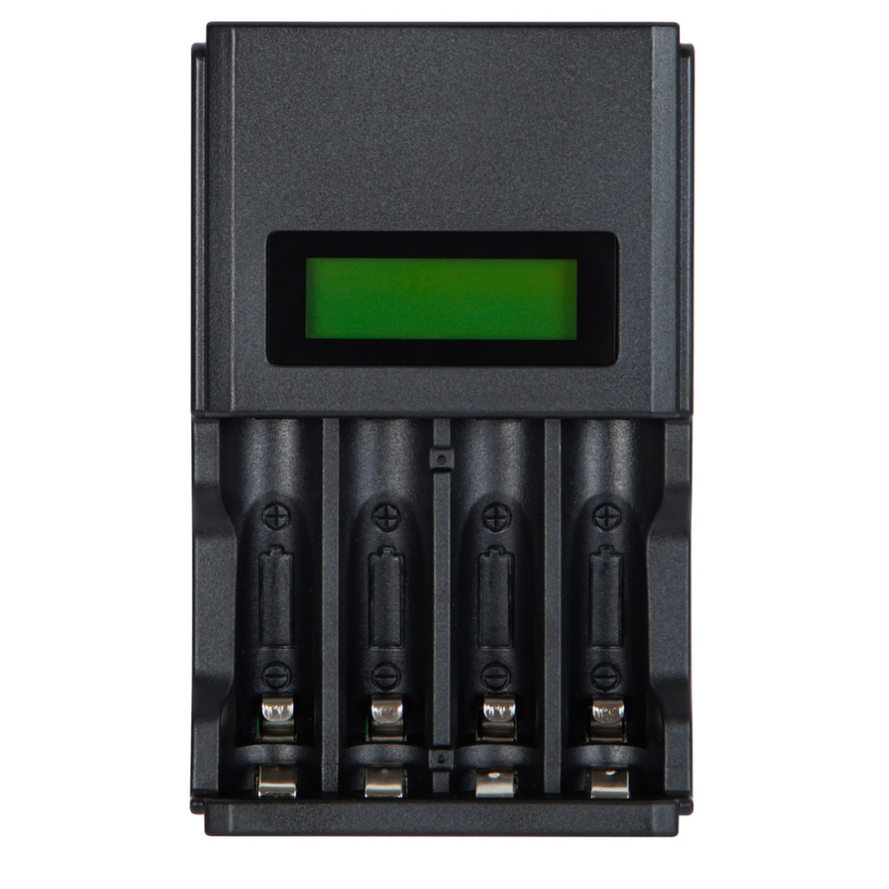 Incarcator baterii AA/AAA cu 4 sloturi si afisaj LCD - XN-107 pentru acumulatori Ni-MH/Ni-Cd, incarcare simultana, display nivel incarcare [2]