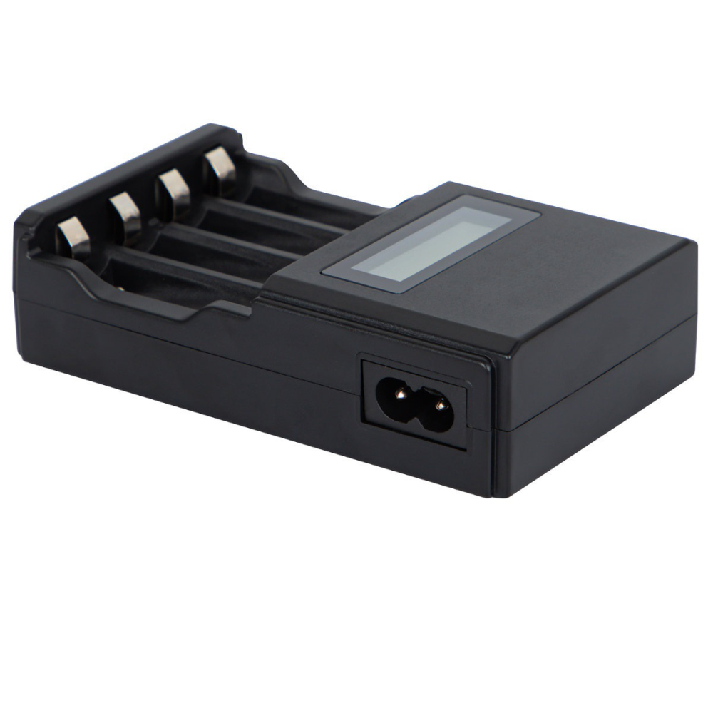 Incarcator baterii AA/AAA cu 4 sloturi si afisaj LCD - XN-107 pentru acumulatori Ni-MH/Ni-Cd, incarcare simultana, display nivel incarcare [7]