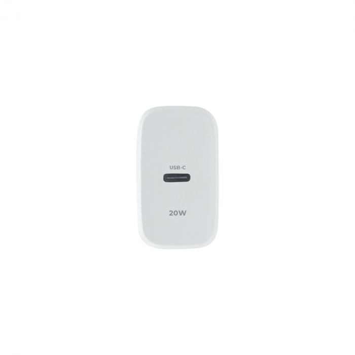 Incarcator cu port USB-C la priza Euro, Quick Charge+, PD 20W, 3A, Maxlife, 100-240V, alb [2]