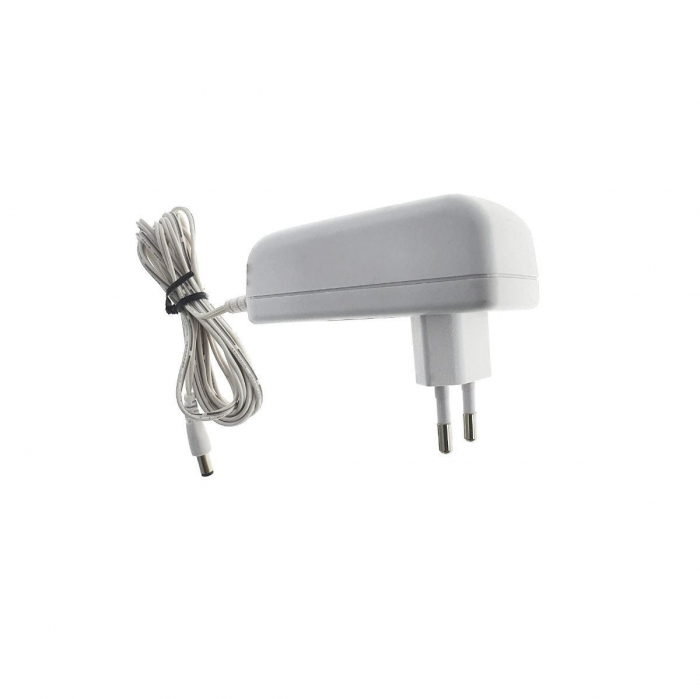 Încărcător Stabilizat DC 12V 2000mA cu Protecție - Cablu 1.95m, Conector 5.5x2.1mm, Alb - Sursă de Alimentare Sigură pentru Dispozitive Electronice [2]