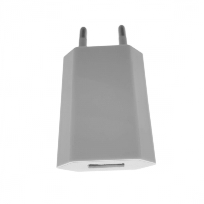 Incarcator de perete, adaptor de alimentare USB,1000 mA, alb [4]