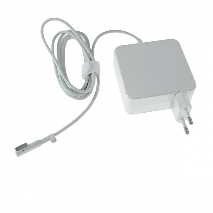 Incarcator laptop Magsafe 1 tip L, pentru MacBook, Blow 12475, 16.5V/3.65A/60W, lungime cablu de 1.7m, alb [2]