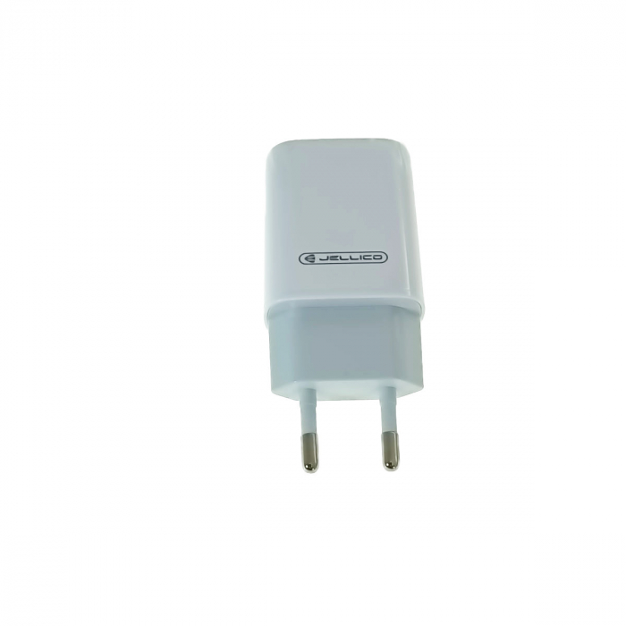 Incarcator priza EU, JELLICO EU01 Fast Charge, 5V, 2.4 A, 1 X USB, alb [4]