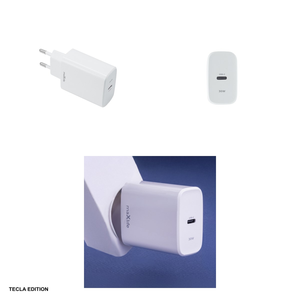 Incarcator priza Maxlife MXTC-10-30C, 30W, 1 x USB-C, Power Delivery, Quick Charge, Alb [4]