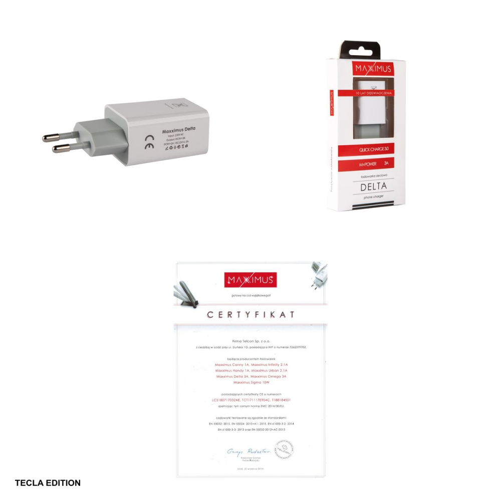 Incarcator priza Maxximus Delta, 18W, 1 x USB-A, Quick Charge 3.0, Alb [4]