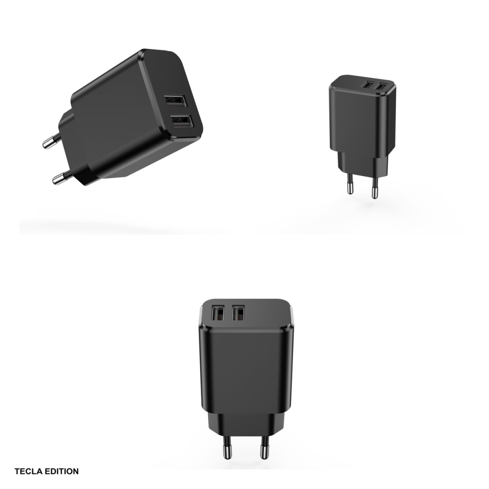 Incarcator priza Setty, 3A, 2 x USB-A, Quick Charge, Negru [4]