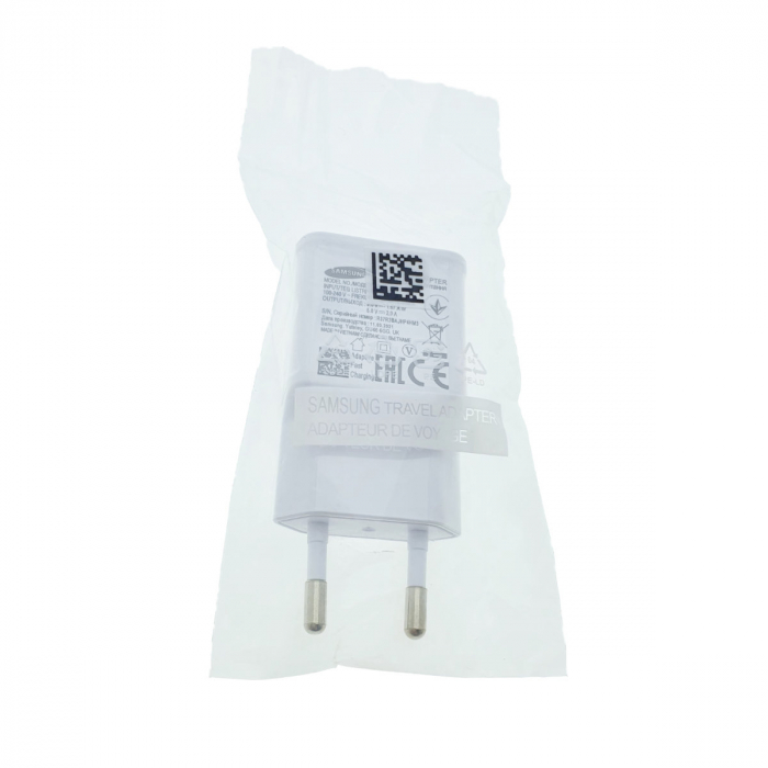 Incarcator rapid la priza retea la 1 x USB, Samsung EP-TA20EWE Adaptive Fast Charging, 5V 2A, alb [4]