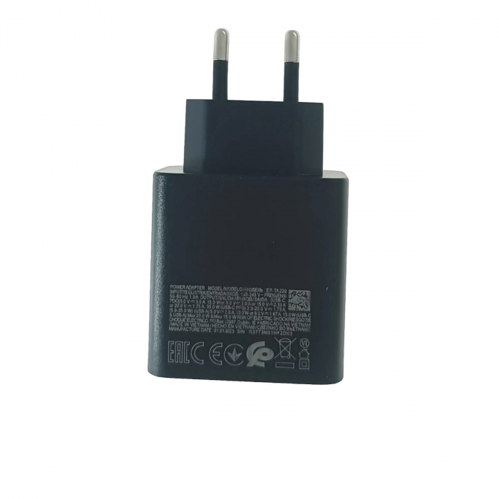 Incarcator retea 35W cu port USB-C si USB-A, S22-5G, PD, negru [4]