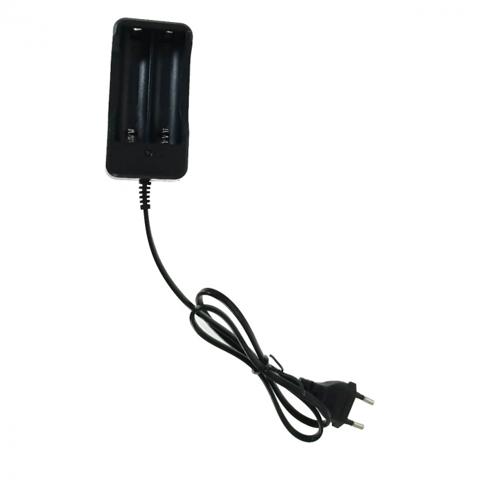 Incarcator universal pentru 2 baterii tip 18650 Li-Ion, 18650-JXC, la priza retea, negru [5]